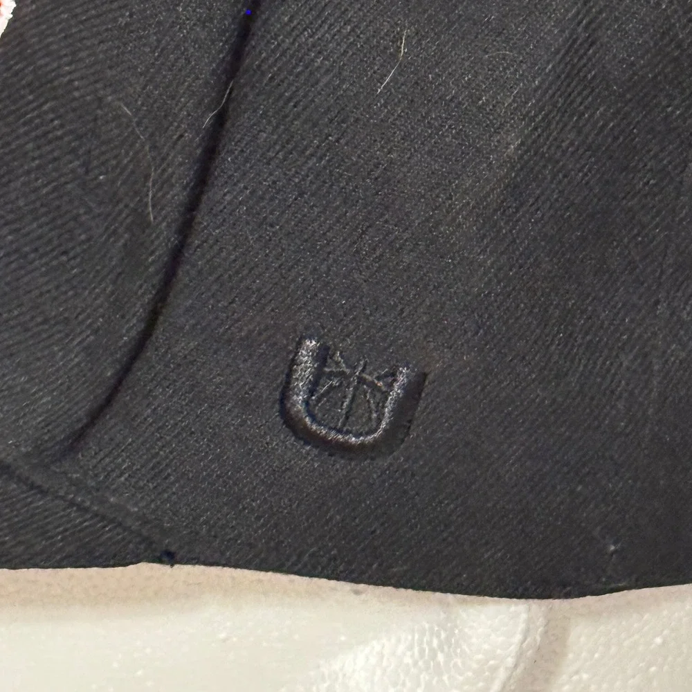 Ultra Game Chicago Bulls NBA Snapback Hat Embroidered Black Red OSFM Excellent